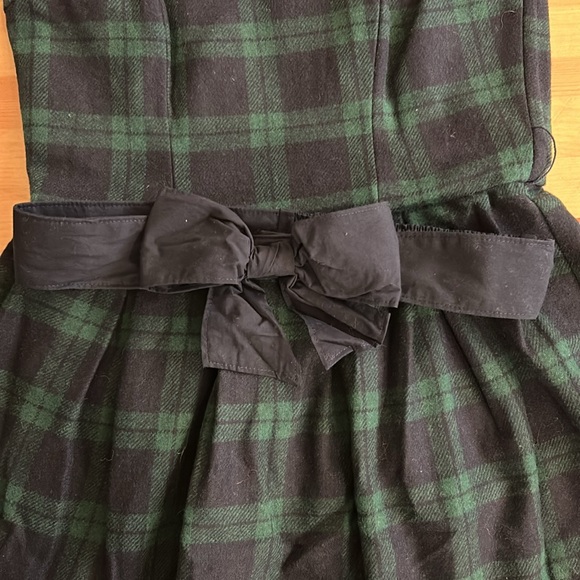 Abercrombie plaid dress; wool; size 6 - Picture 3 of 5